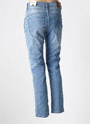 Jeans coupe slim bleu KAROSTAR pour femme seconde vue