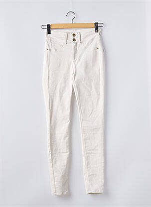 Pantalon slim blanc ONE SIZE FILTS ALL pour femme