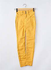 Pantalon slim jaune ONE SIZE FILTS ALL pour femme seconde vue