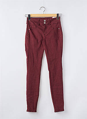 Pantalon slim rouge ONE SIZE FILTS ALL pour femme