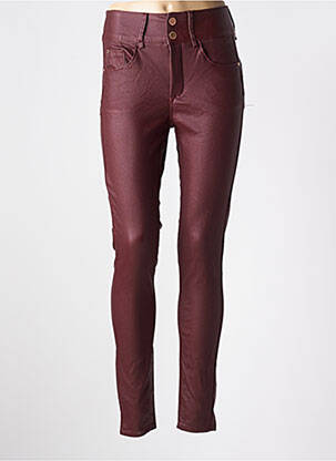 Pantalon slim rouge TIFFOSI pour femme