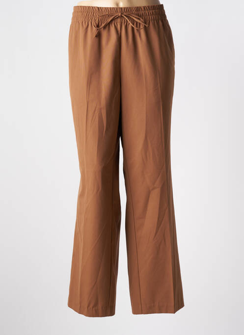 Pantalon large poches taille normale marron TOM TAILOR femme