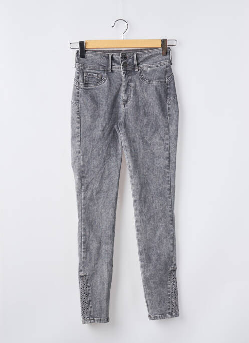 Jeans skinny gris ONE SIZE FILTS ALL pour femme
