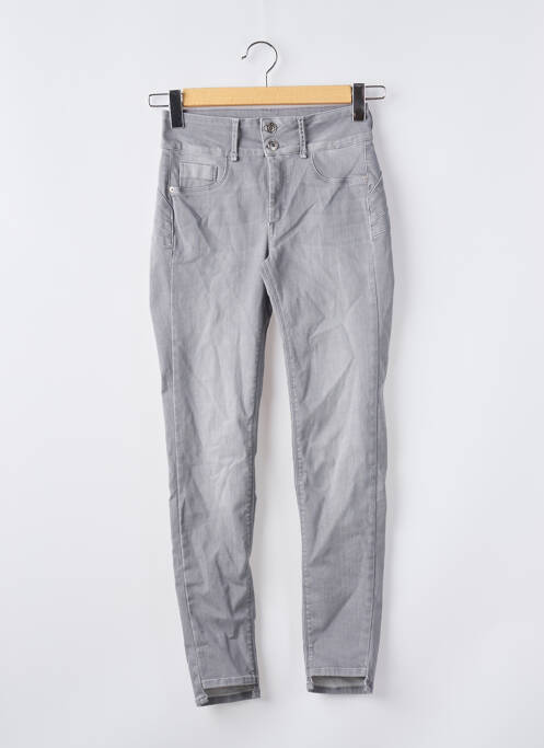 Jeans skinny gris ONE SIZE FILTS ALL pour femme