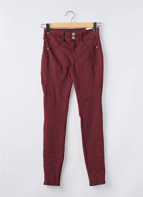 Pantalon slim rouge ONE SIZE FILTS ALL pour femme