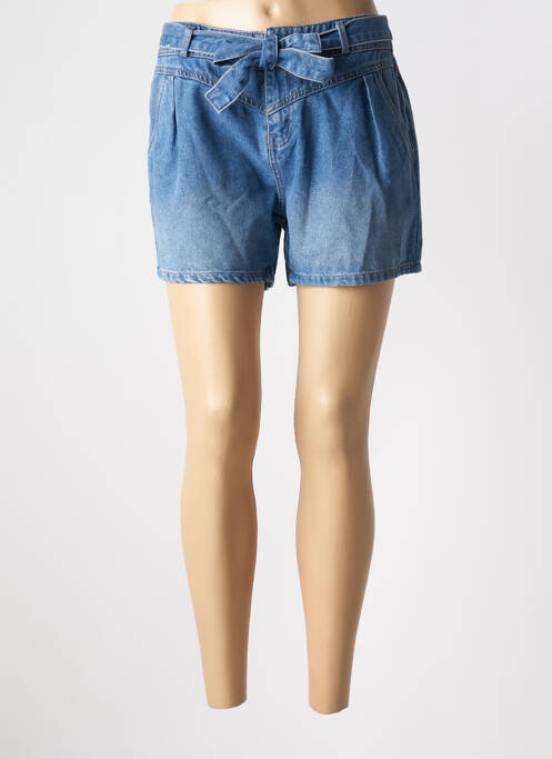 Short bleu MORGAN pour femme