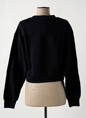 Sweat-shirt broderie manches longues noir DESIGUAL femme