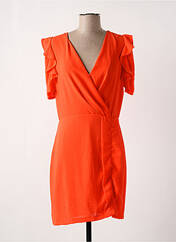 Robe courte orange MORGAN pour femme seconde vue