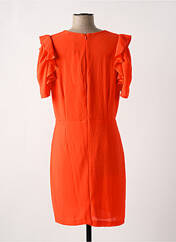 Robe courte orange MORGAN pour femme seconde vue
