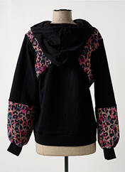Sweat-shirt à capuche noir DESIGUAL pour femme seconde vue