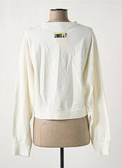 Sweat-shirt blanc DESIGUAL pour femme seconde vue