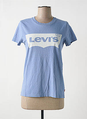 T-shirt bleu LEVIS pour femme