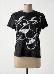 T-shirt noir DESIGUAL pour femme seconde vue