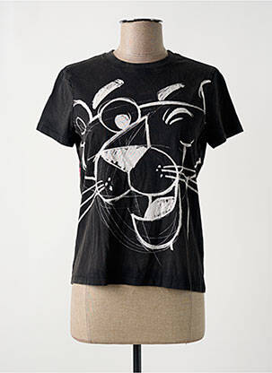 T-shirt noir DESIGUAL pour femme