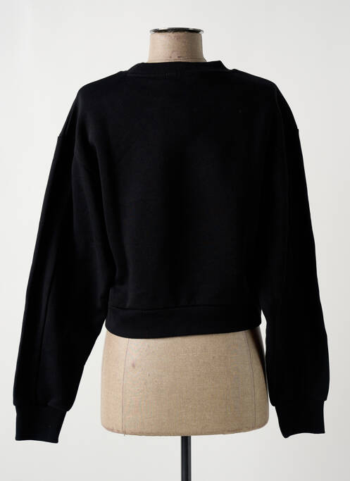 Sweat-shirt broderie manches longues noir DESIGUAL femme