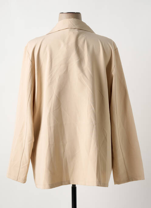 Blazer poches beige VETISTYLE femme