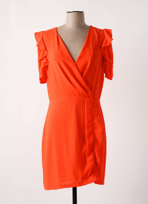 Robe courte orange MORGAN pour femme