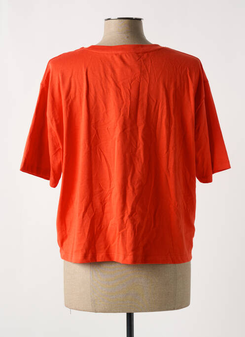 T-shirt orange DESIGUAL pour femme