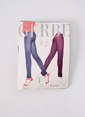 Collants violet GERBE pour femme seconde vue