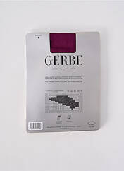 Collants violet GERBE pour femme seconde vue