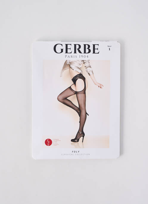 Collants noir GERBE pour femme