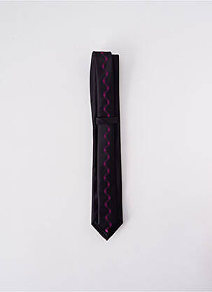 Cravate fermeture liens à nouer violet ELIOS homme