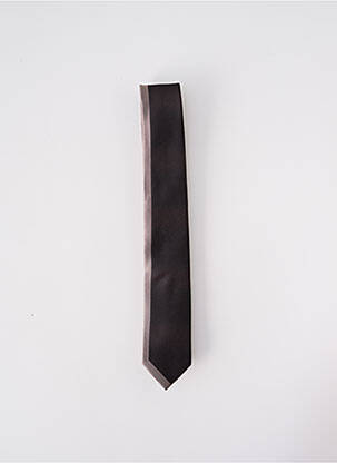 Cravate fermeture liens à nouer beige ELIOS homme