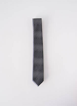 Cravate fermeture liens à nouer gris ELIOS homme