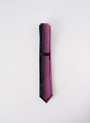 Cravate violet ELIOS pour femme seconde vue