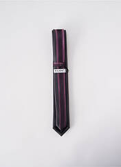 Cravate violet ELIOS pour homme seconde vue