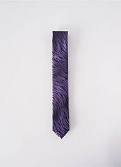 Cravate violet ELIOS pour homme seconde vue