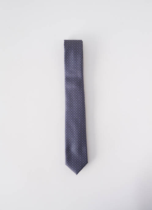 Cravate fermeture liens à nouer gris ELIOS homme