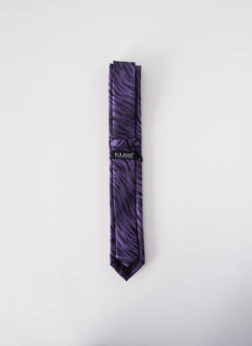 Cravate violet ELIOS pour homme