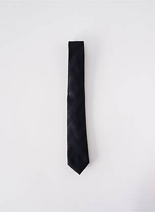 Cravate fermeture liens à nouer noir ELIOS homme