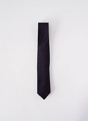 Cravate fermeture liens à nouer violet ELIOS homme