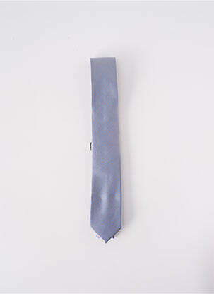 Cravate fermeture liens à nouer gris ELIOS homme