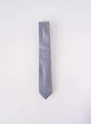 Cravate fermeture liens à nouer gris ELIOS homme