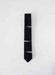 Cravate noir ELIOS pour homme seconde vue
