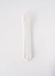 Cravate fermeture liens à nouer beige ELIOS homme