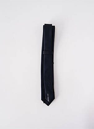 Cravate fermeture liens à nouer bleu ELIOS homme