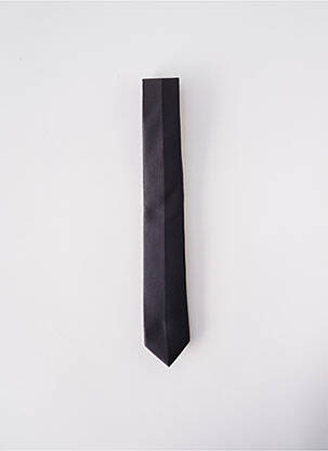 Cravate fermeture liens à nouer gris ELIOS homme