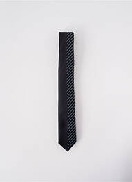 Cravate fermeture liens à nouer noir ELIOS homme