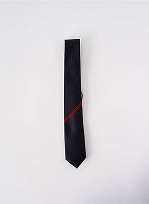 Cravate fermeture liens à nouer noir ELIOS homme