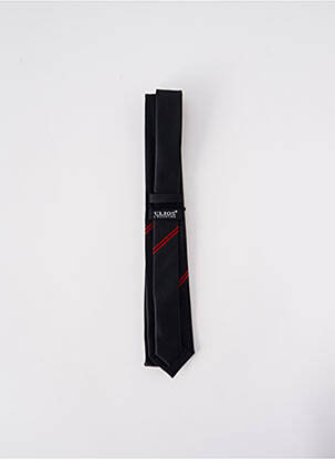 Cravate fermeture liens à nouer noir ELIOS homme
