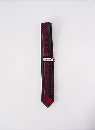 Cravate fermeture liens à nouer rouge ELIOS homme