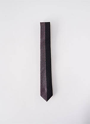 Cravate fermeture liens à nouer noir ELIOS homme