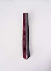 Cravate rouge ELIOS pour homme seconde vue
