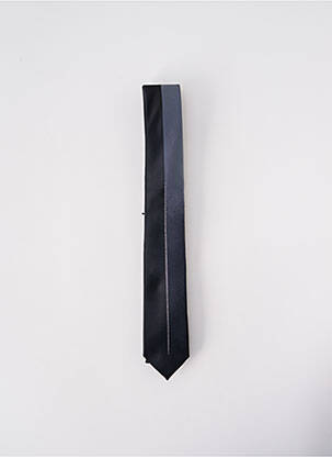 Cravate fermeture liens à nouer noir ELIOS homme