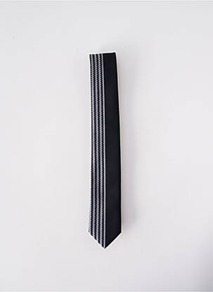 Cravate fermeture liens à nouer noir ELIOS homme