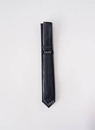 Cravate fermeture liens à nouer gris ELIOS homme